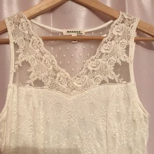 Lace V-Neck Dress